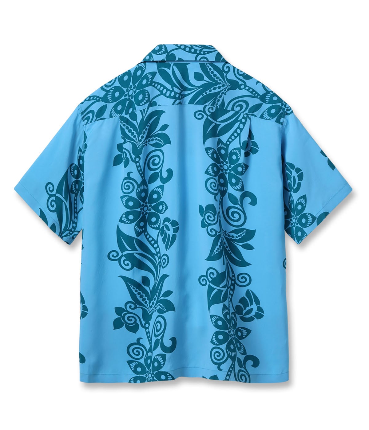 Rayon Hawaiian Shirt Pictograph Flower