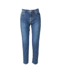 Snake Loop Skinny Denim Pants