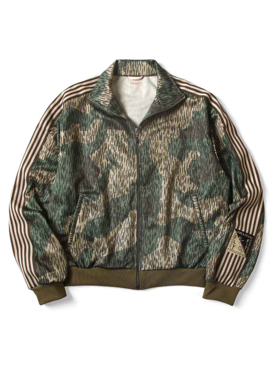 Smooth Jersey Rain Camouflage Pattern Track JKT