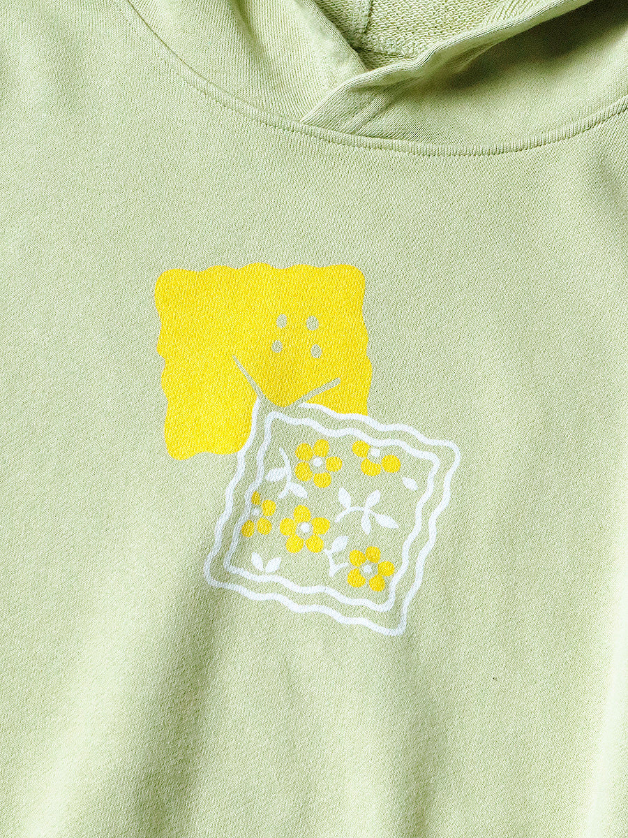 30/-裏毛 フードスウェット（PECKISH RAINBOWYpt）
