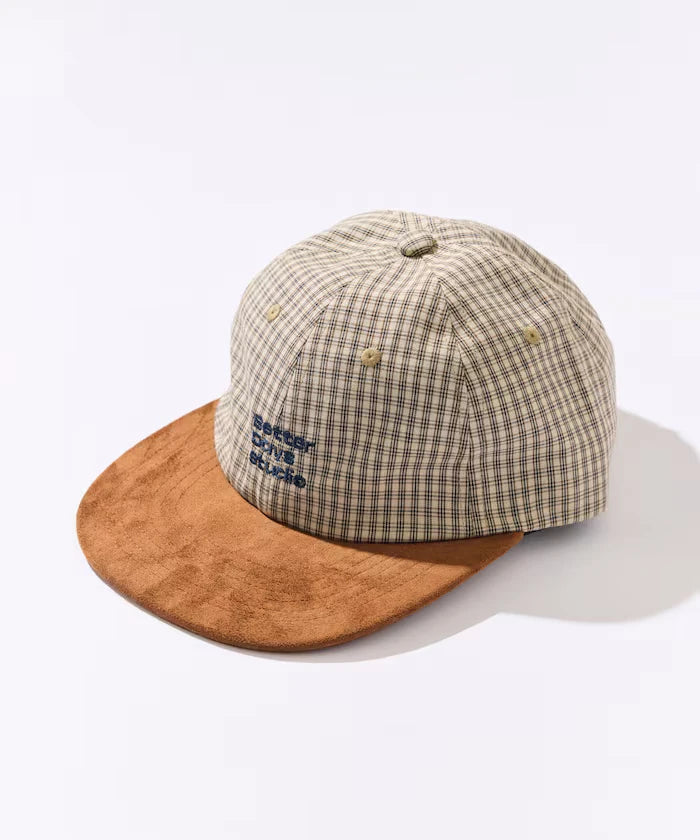 BetterDays Studio × FREAK'S STORE Two-Tone Flat Visor Check Cap