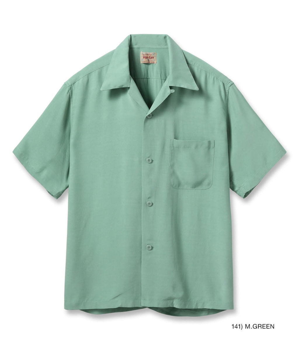 RAYON BOWLING SHIRT “PLAIN”