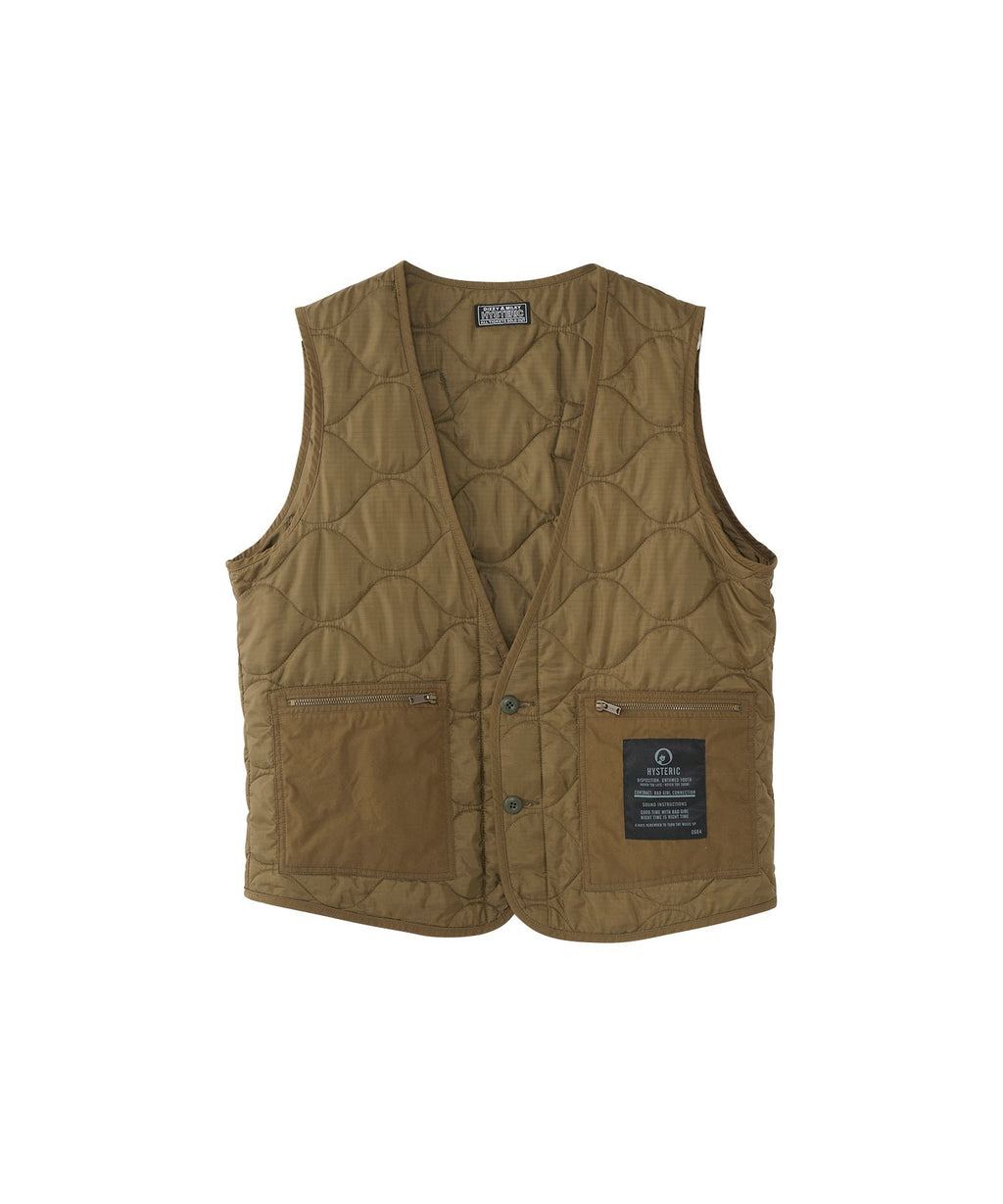 HYSTERIC REVOLUTION Quilted Vest