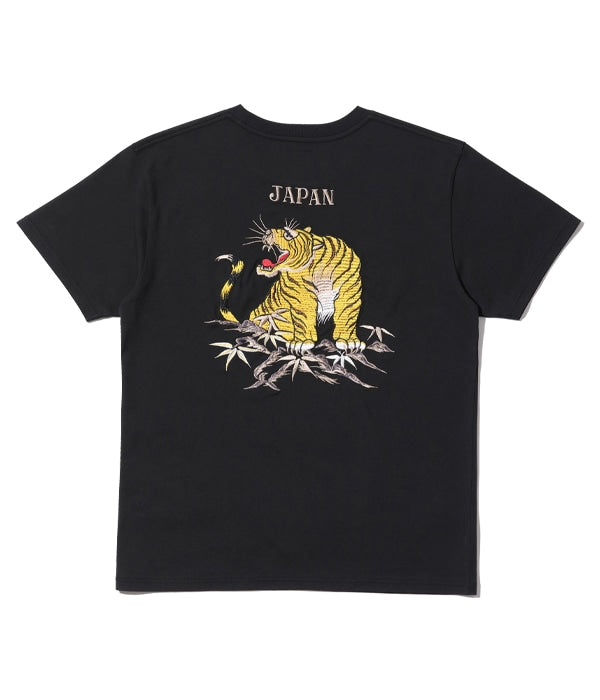 SUKA T-SHIRT EMBROIDERED “ROARING TIGER”