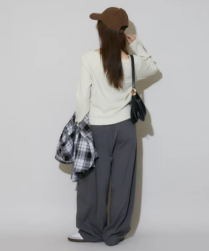 LOVE POP STUDIO Easy Slacks Pants Limited Edition