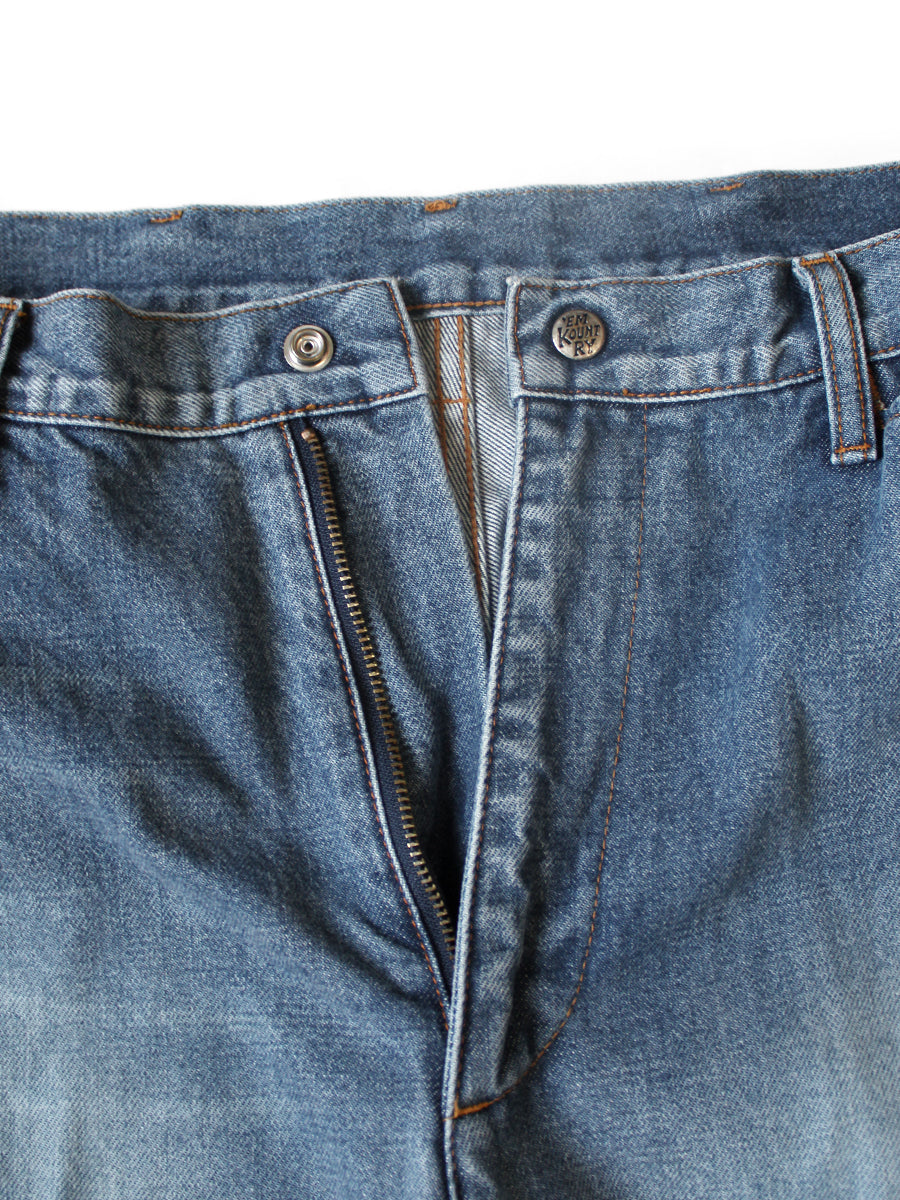 14oz Denim 5P Frisco (Center Pleats Processing)