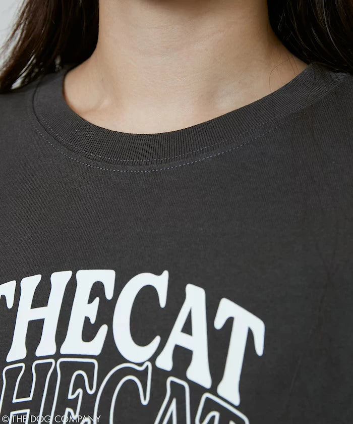 THE DOG / THE CAT Collegiate Style T-Shirt Limited Edition
