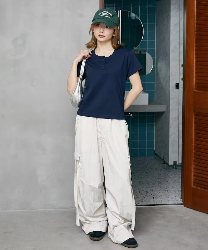 Picot Race Henry Neck T-Shirt Limited Edition