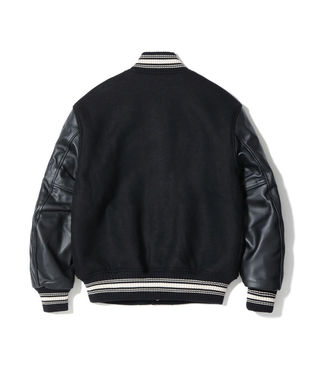30oz. WOOL MELTON AWARD JACKET “SOLID”
