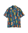 TIKI BOP Open Collar Shirt
