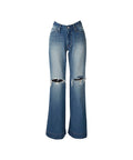 Low Rise Flare Denim Pants