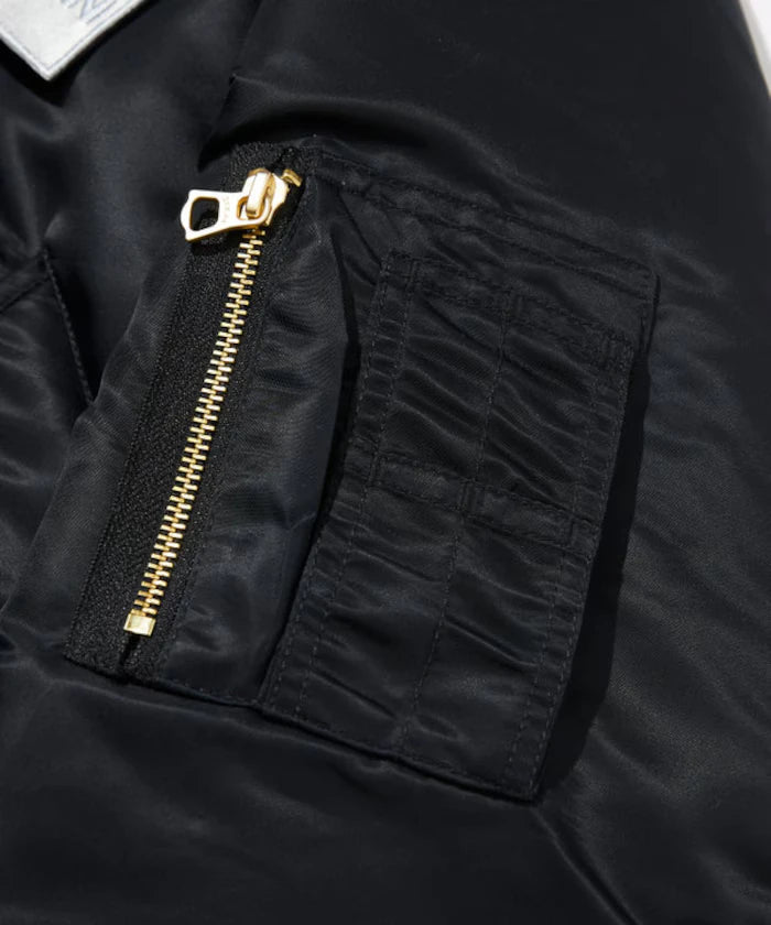 3M Reflector Patch Magazine Pocket Nylon Twill Flight Jacket “MA-1”