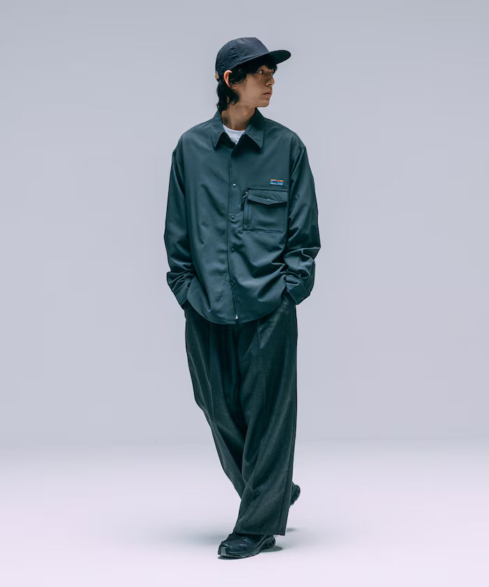 ALL WEATHER ACTIVE WEAR/All Weather Active Wear Relaxed Fit Pocket Shirt 【Limited Edition】