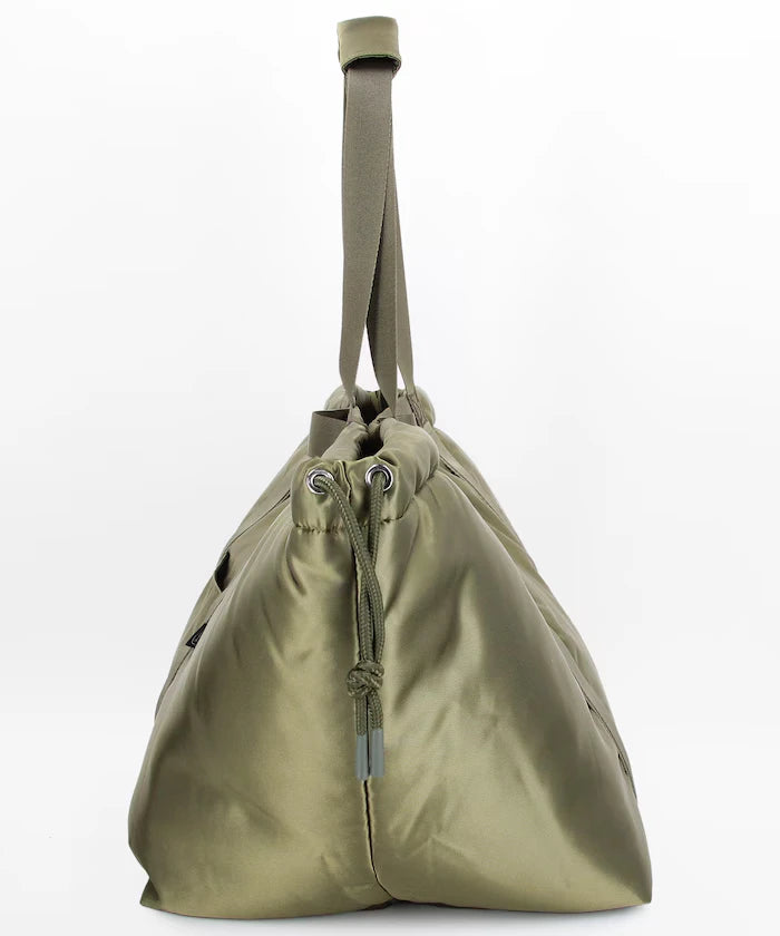PADDING NYLON DRAWSTRING TOTE L