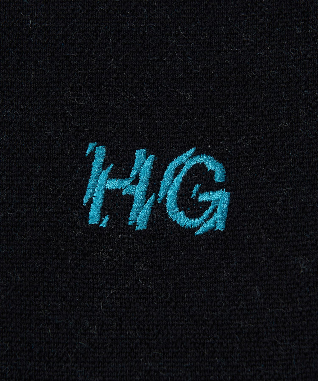 HG NEW WAVE LOGO Embroidered Sweater