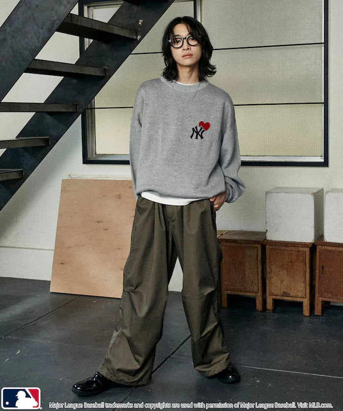 Custom HEART LOGO KNIT