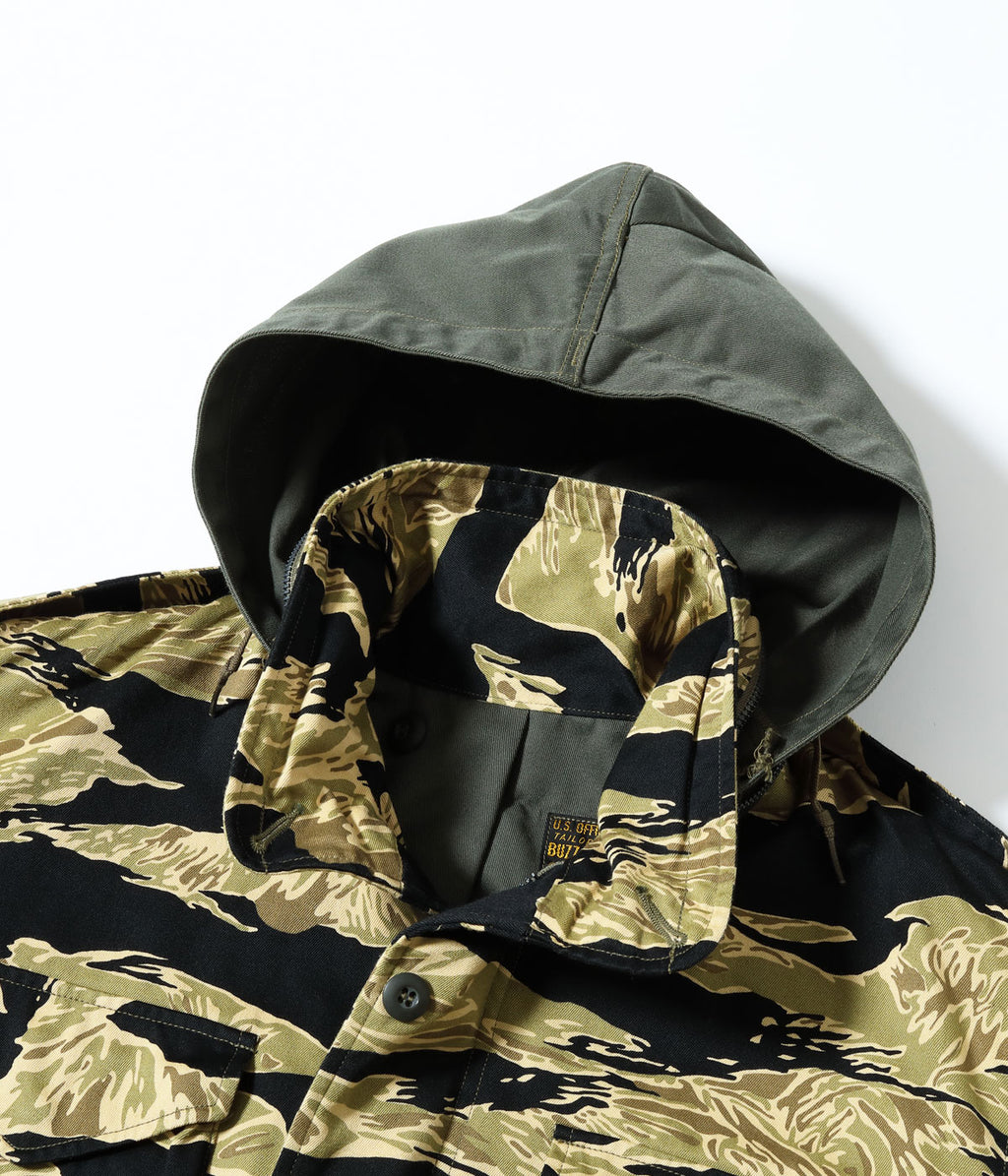 Jacket, Man's Field, M-65 Tiger Camouflage Civilian Model