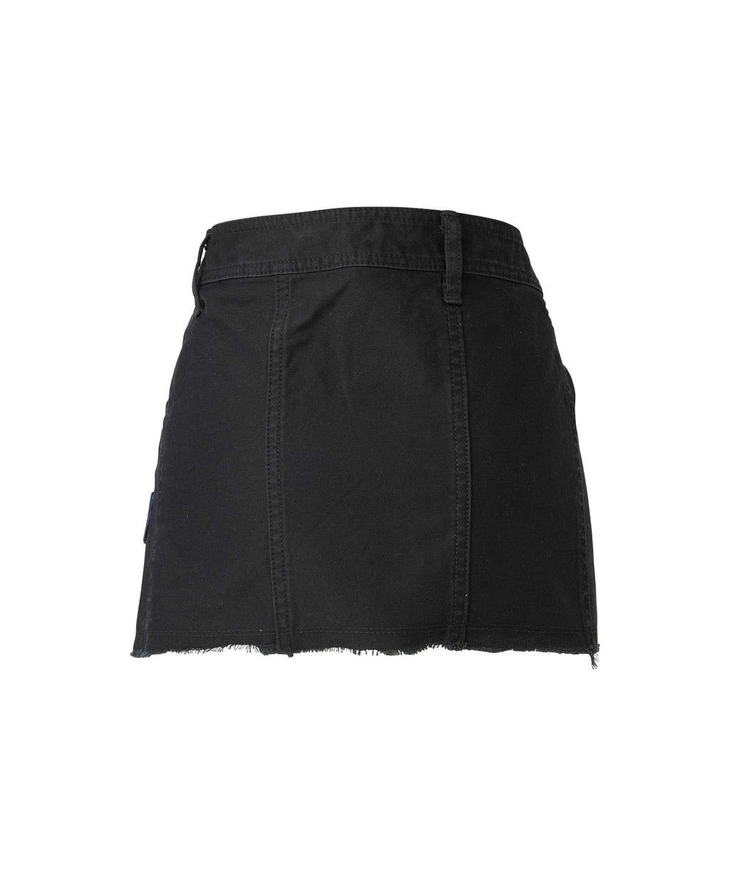 Noise Patch Military Low Rise Mini Skirt