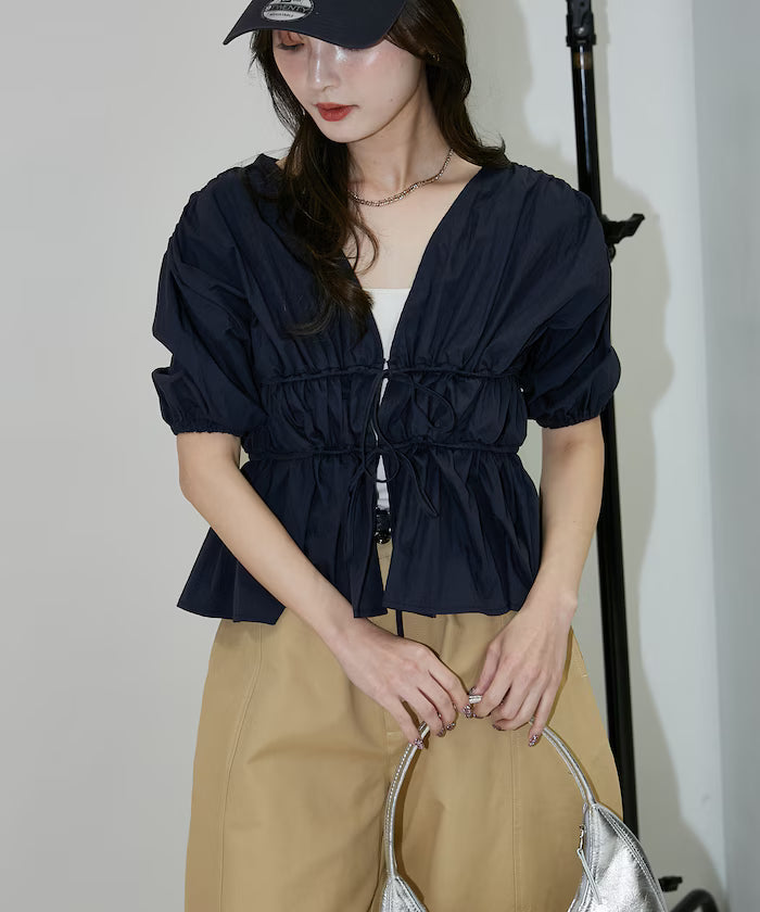 2WAY Shirring Blouse Limited Edition