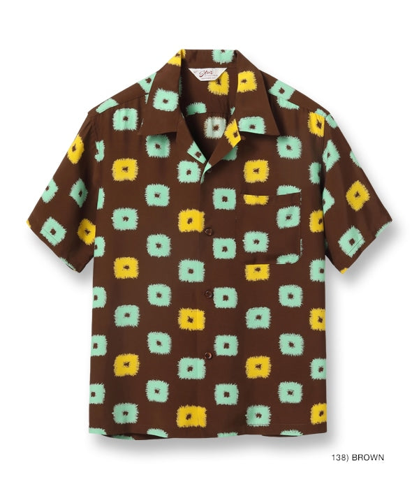 HIGH DENSITY RAYON OPEN SHIRT “SQUARE”