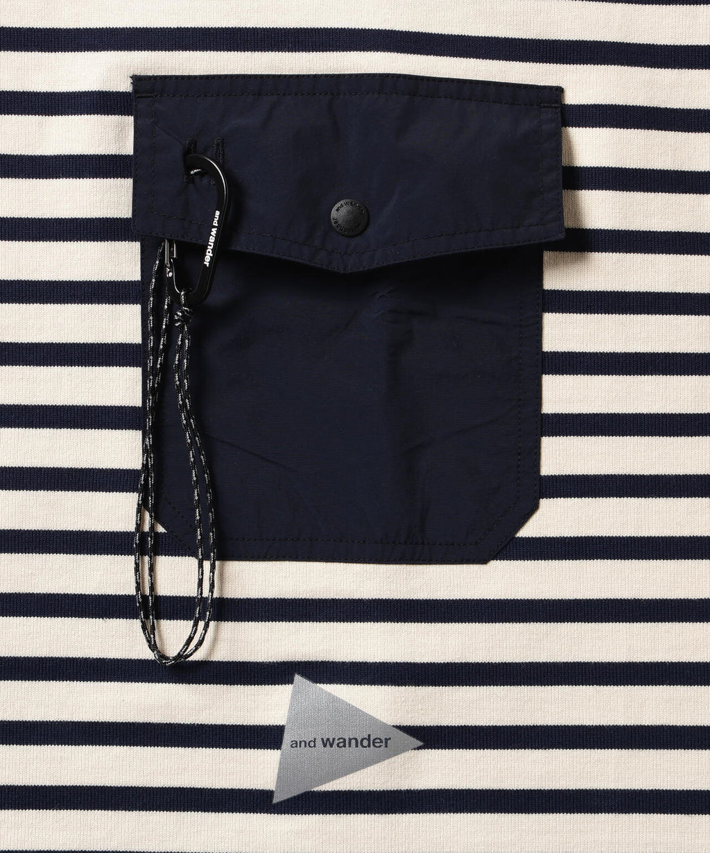 stripe pocket HS T (M)