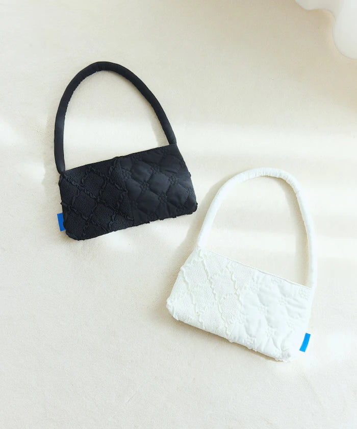 Flower Quilt Patchwork One Handle Bag