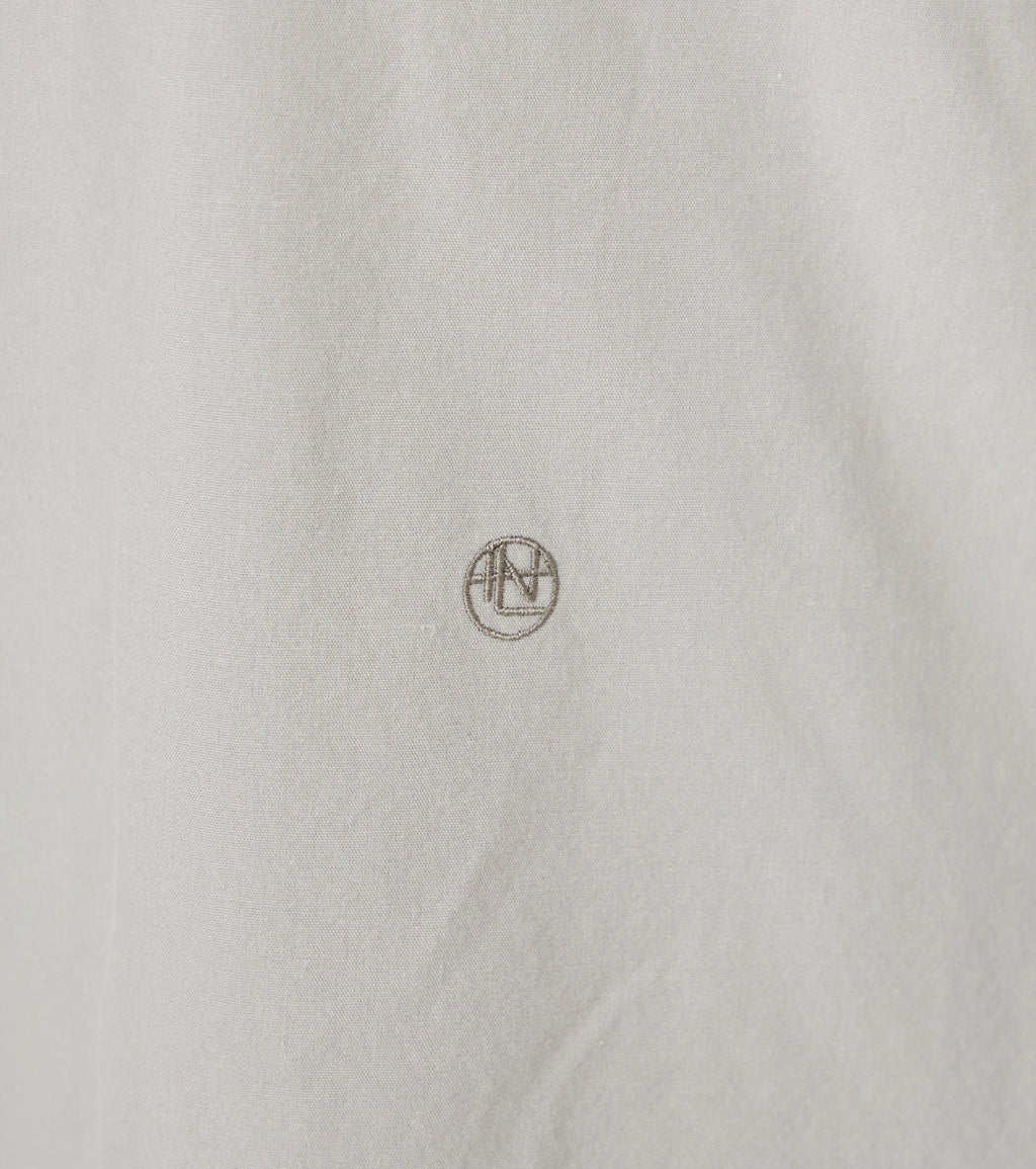 Band Collar Wind Shirt Dress