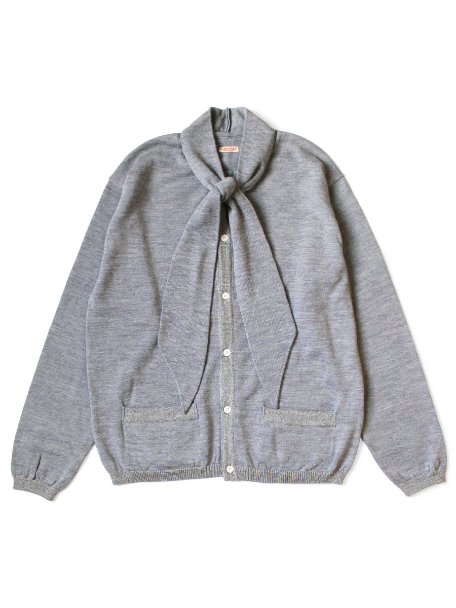 12G Knit Bow Tie Cardigan (M's)