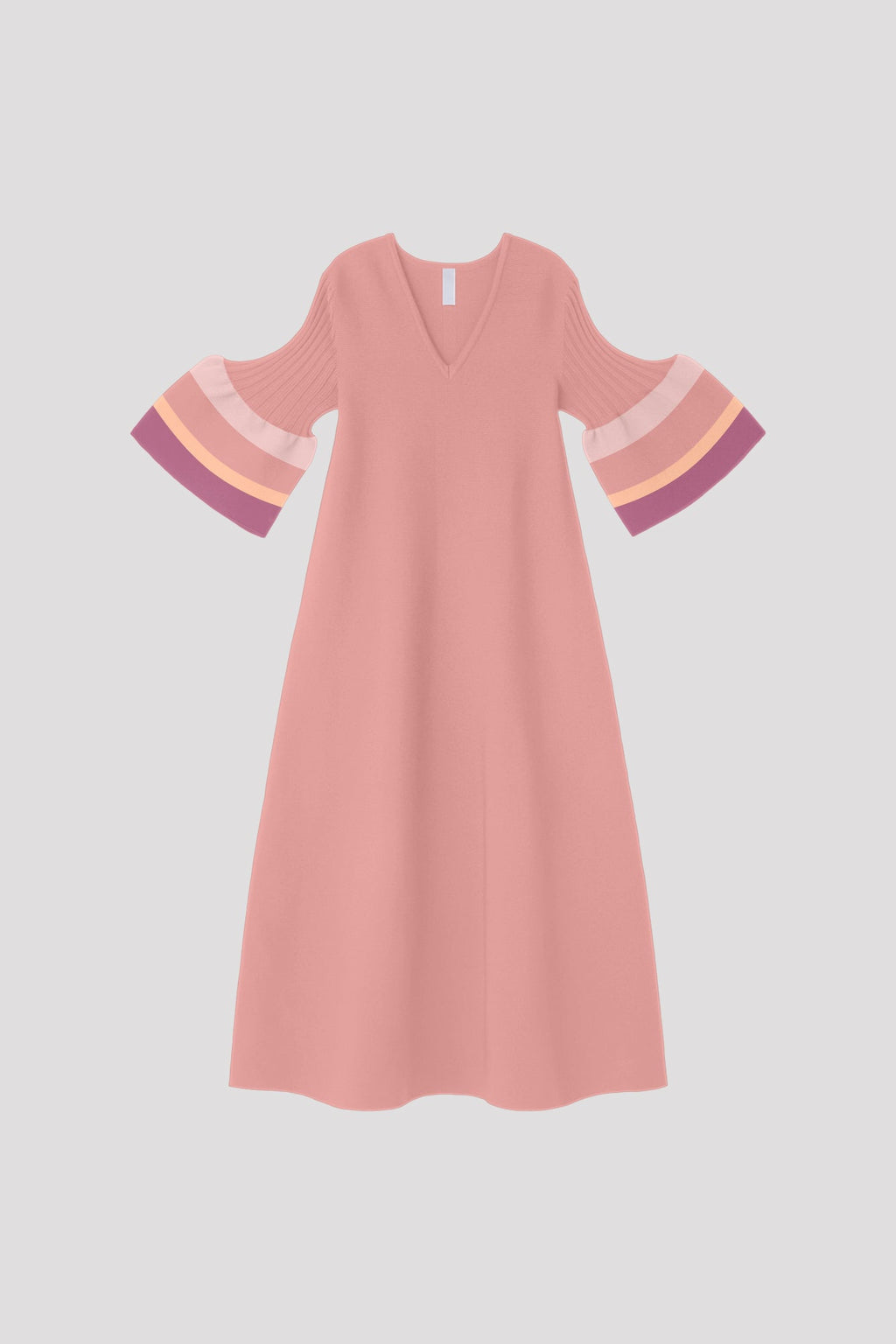 POTTERY SHORT BELL SLEEVE FLARE DRESS