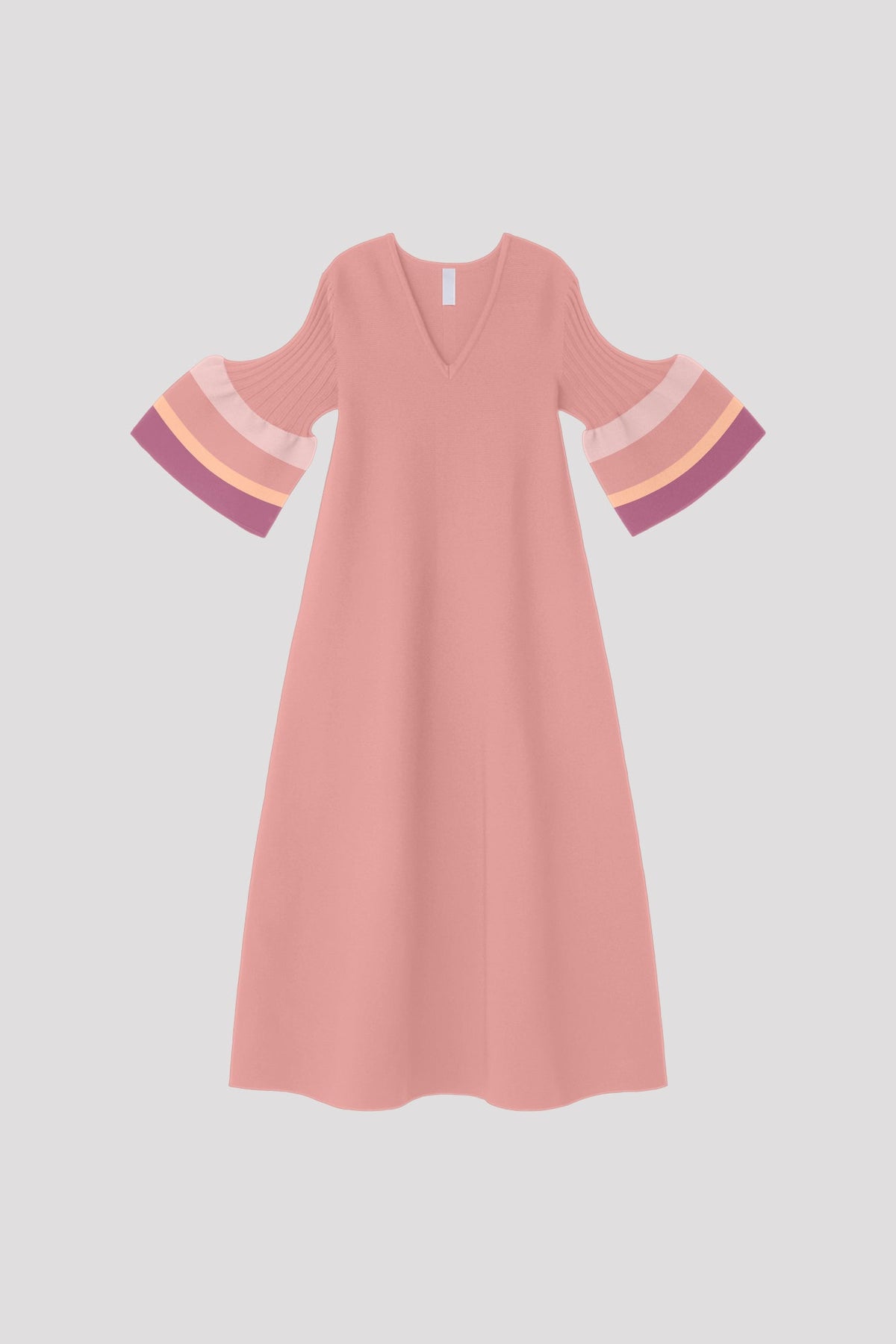 POTTERY SHORT BELL SLEEVE FLARE DRESS