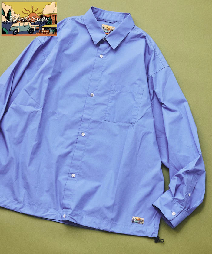 FREAK'S STORE for BEACH & FES Typewriter Spindle Regular Collar Shirt