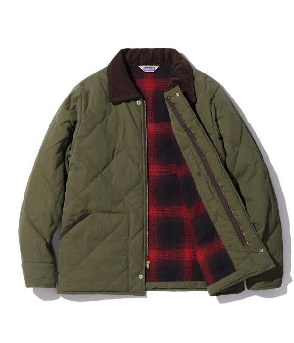 WEATHER CLOTH QUILTED WORK JACKET