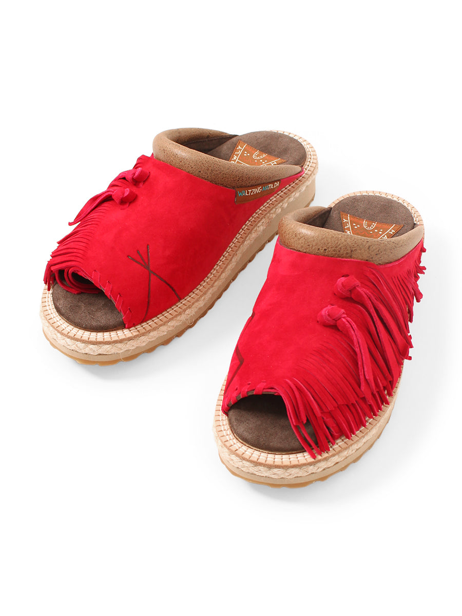 Dear Leather Pueblo Rain Sabot Sandal