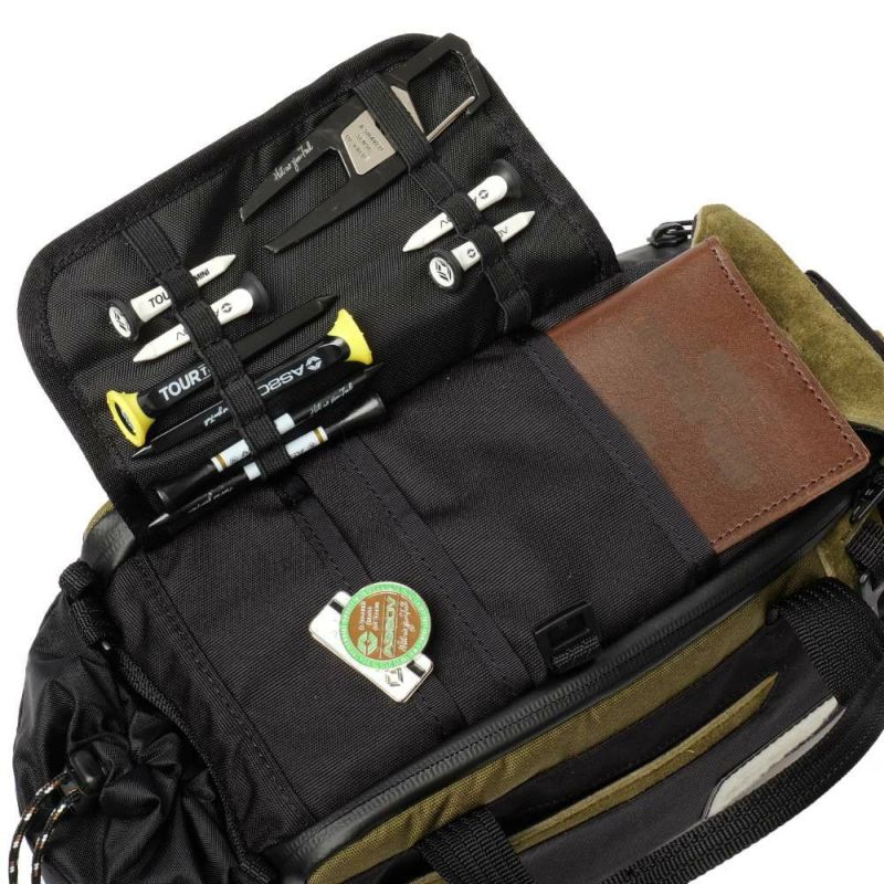 AS2OV x Backwards Limited CORDURA FINE TEX SHOULDERBAG BLACK