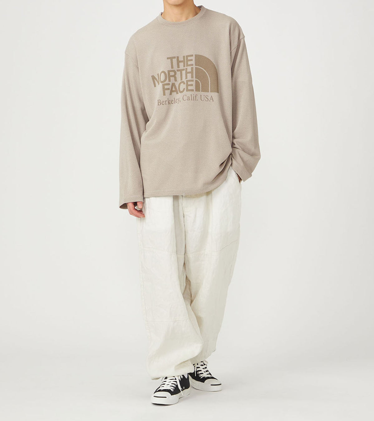 Mesh Field Long Sleeve Tee