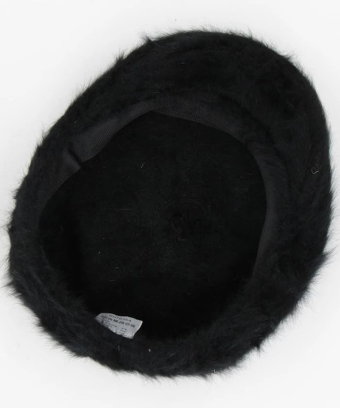 Fake Fur Newsboy Cap