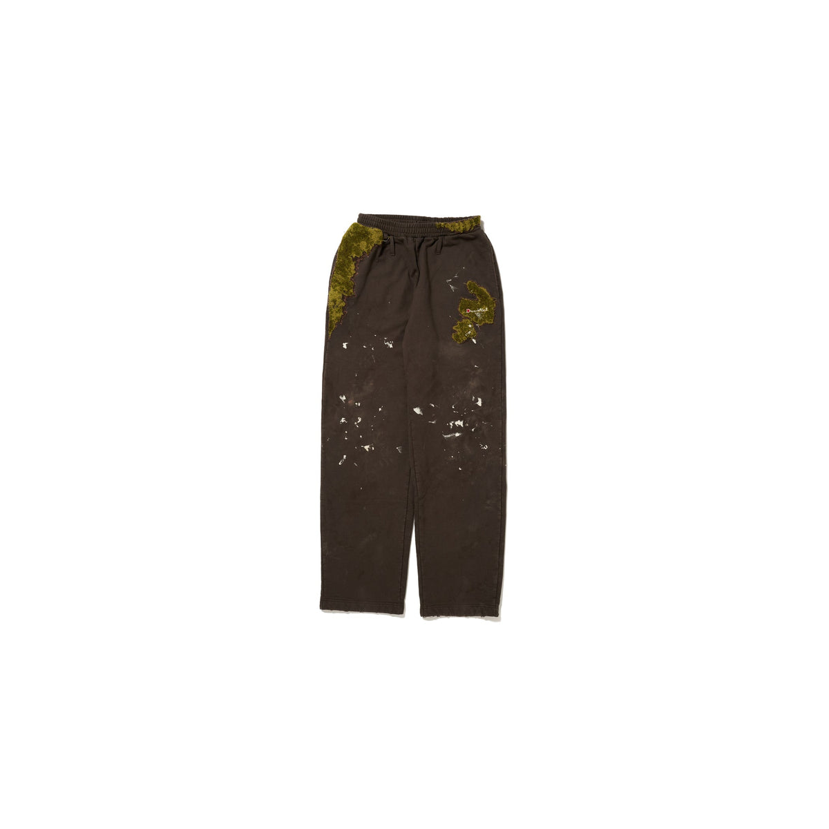 MOSS-GROWN EMBROIDERY SWEAT PANTS