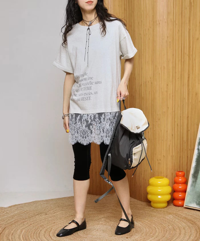 Lacedocking Print T-Shirt 【Limited Edition】
