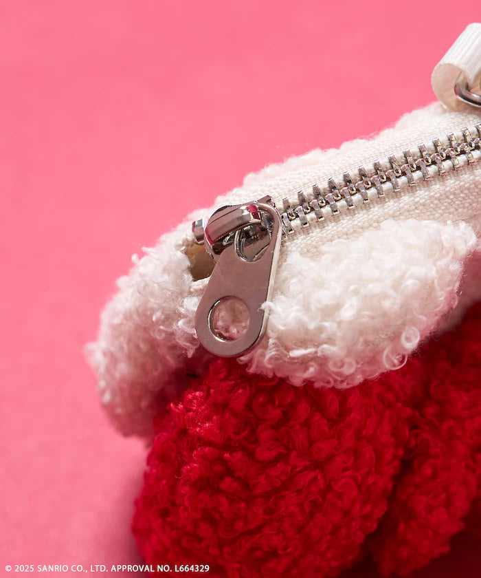 Hello Kitty Fuzzy Charm Pouch