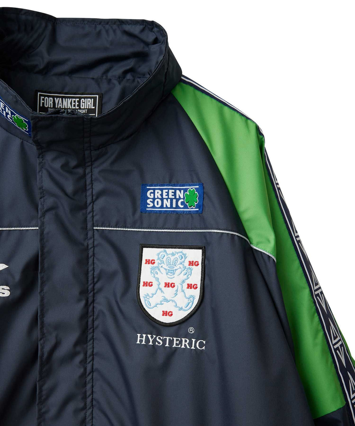 GREEN SONIC Stand Color Jacket