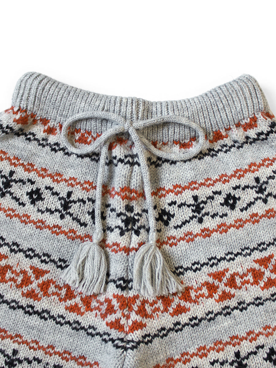 3G Wool Yellowknife Fair Isle Shorts