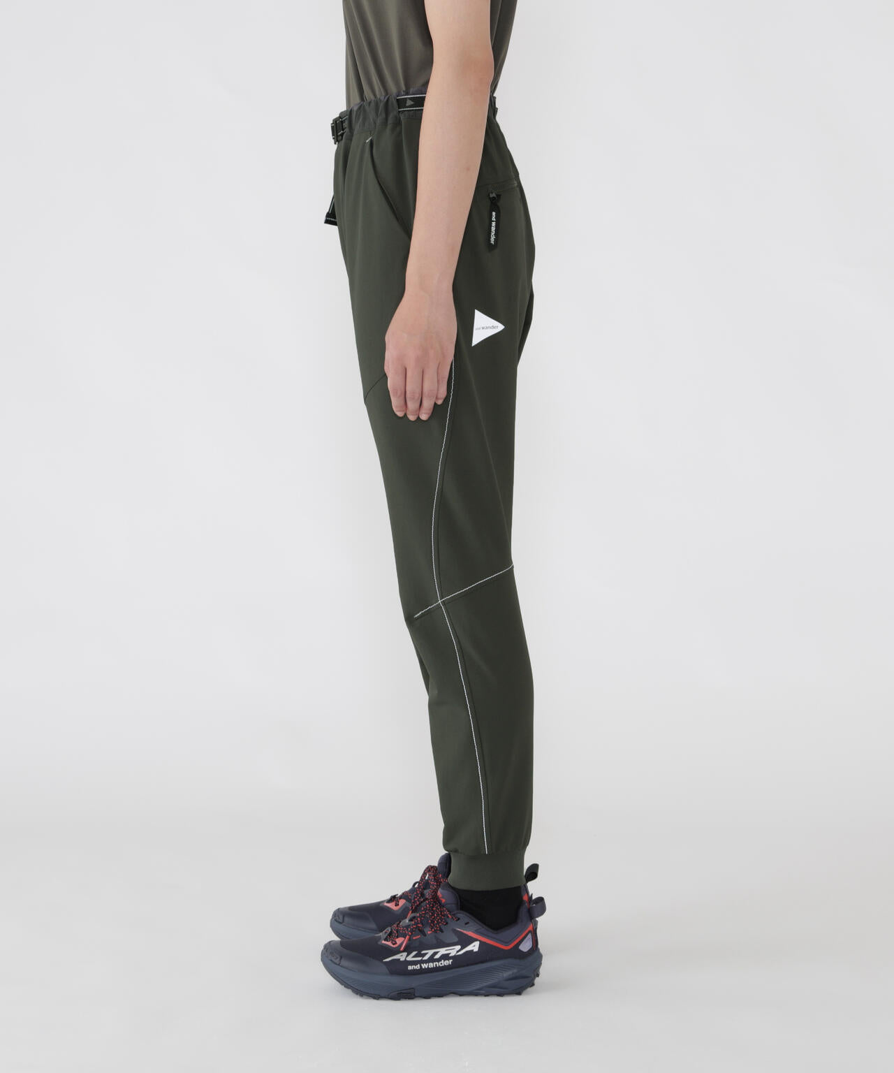 light stretch shell sarouel pants