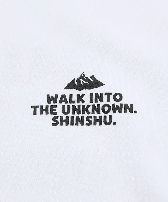 Arukuma X Yoguret X FREAK'S STORE Relax Fit Back Print Hem Code Crew Neck T-Shirt