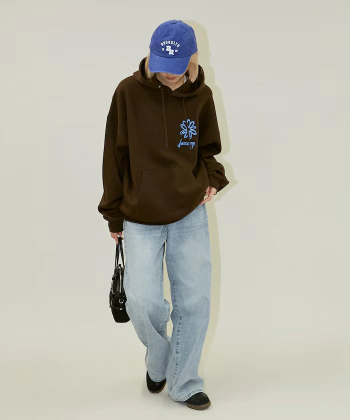LOVE POP STUDIO FLOWER GRAPHIC HOODIE【Limited Edition】