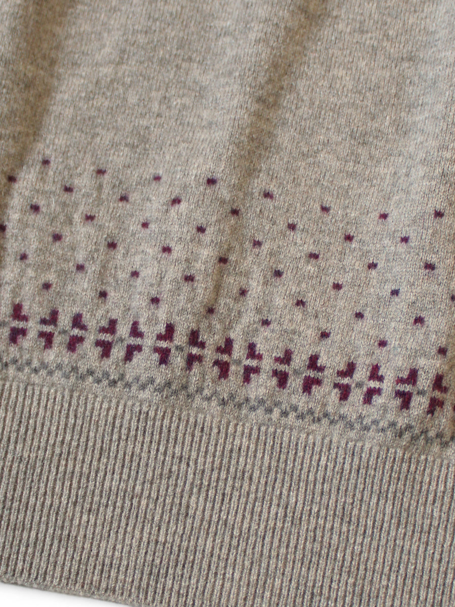 12G Wool Crewneck Sweater (FLY GOOSE)