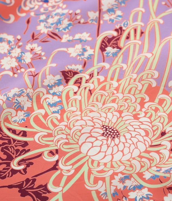 RAYON HAWAIIAN SHIRT “ROYAL FLOWER”