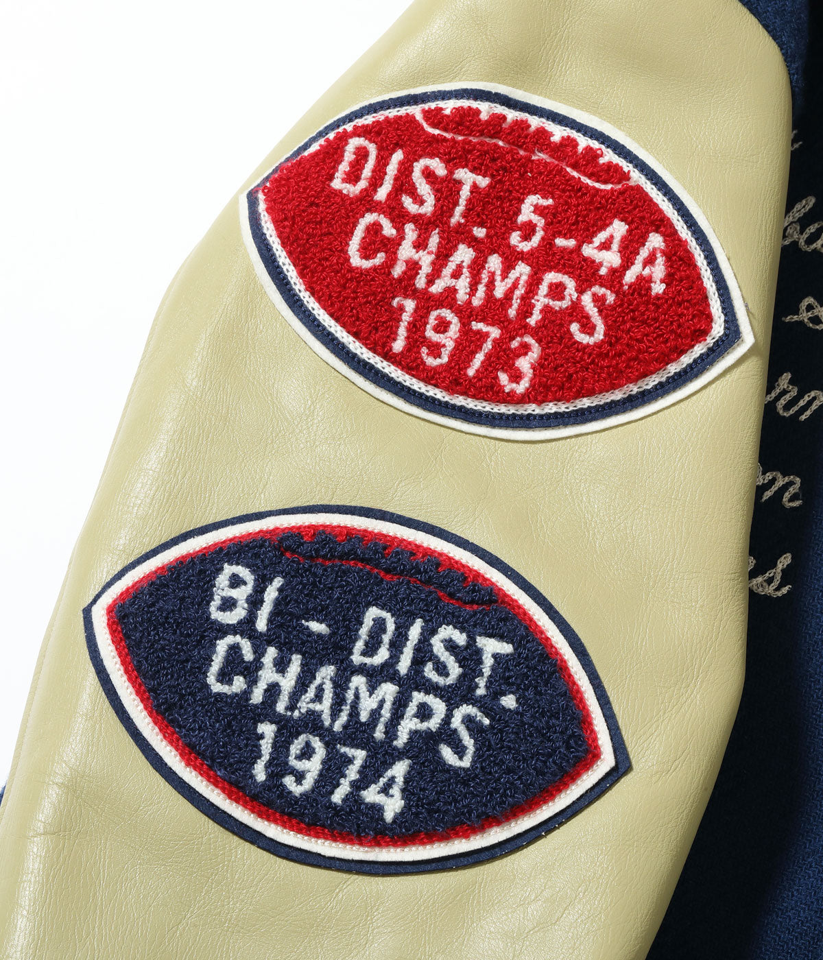 30oz. WOOL MELTON AWARD JACKET “FIGHTING CONDORS” (NAVY)