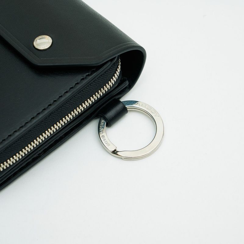OILED ANTIQUE LEATHER LONG WALLET/ CAMEL