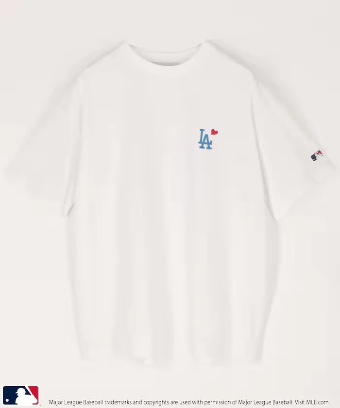 MLB Back Print Heart T-Shirt