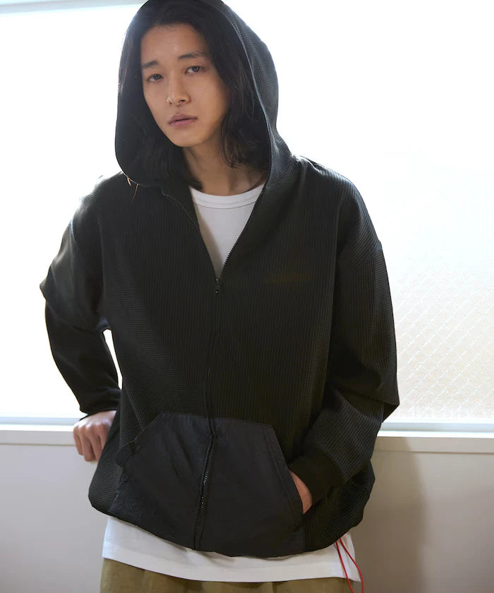 Spindle Tech Thermal Nylon Pocket Zip-Up Parker